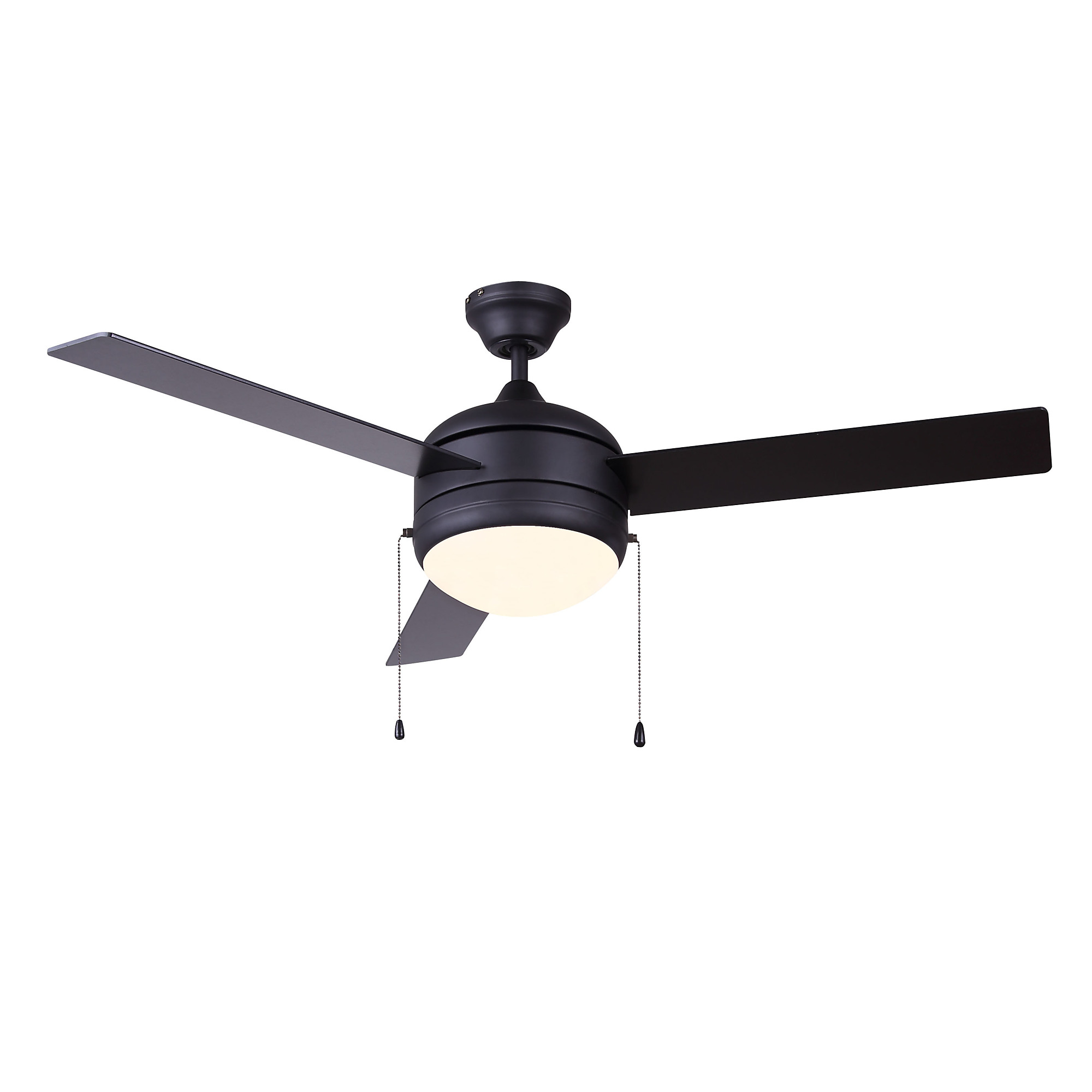 Canarm, CalibreIII 48in. Ceiling Fan, Fan Diameter 48 in, Fan Blade Span 40-49 Model# CF48CA33BK
